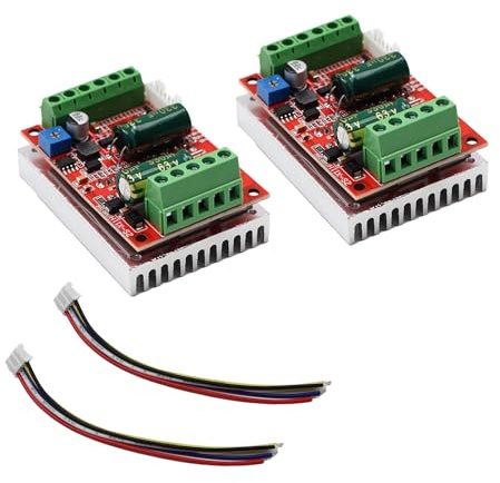 YananAC 400W BLDC Motor Elektromotor Drehzahlregler 6-60V bürstenloser Motorregler mit Halle Dreiphasen-Hochleistungs-Steuerungs-Treiberplatine Brushless Motor SPS Steuerung