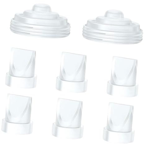 TTETTZ Replacement Parts for M5 Breastfeeding with Diaphragm Seal and Duckbill Valves, 8Pcs