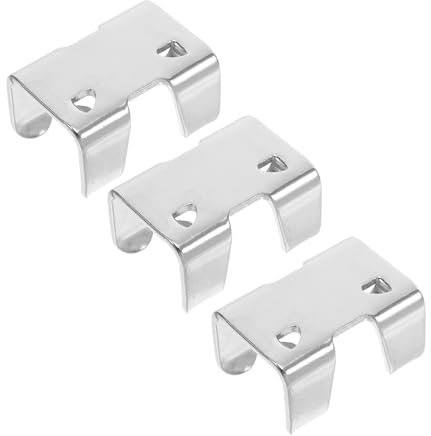 LIFKOME Iron Rope Fasteners 3 Pack of 14-16mm Rope Clamps Secure Pet Leash Marine Clamps Climbing Sailing