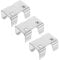 LIFKOME Iron Rope Fasteners 3 Pack of 14-16mm Rope Clamps Secure Pet Leash Marine Clamps Climbing Sailing