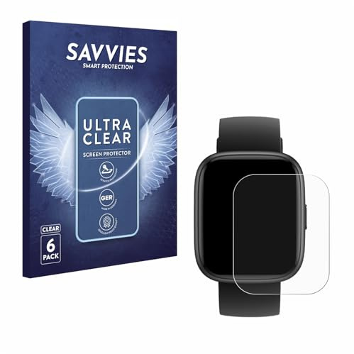 Savvies Schutzfolie für Cillso IDW26 1.83 | 6 Stück Transparenter Displayschutz Made in Germany Ultra-Klar Displayschutz-Folie
