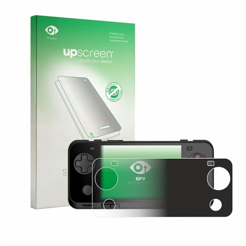upscreen Anti-Spy Blickschutzfolie für Ayaneo Pocket ACE Made in Germany, Privacy Screen Displayschutz-Folie [Sichtschutz, Blaulichtfilter]