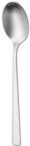 WMF Corvo Kaffeelöffel, Teelöffel 13,5 cm Cromargan protect mattiert, kratzbeständig, spülmaschinengeeiget (Packung mit 6)