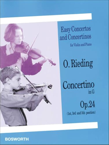 Concertino in G, Op. 24: Easy Concertos and Concertinos Series for Violin and Piano