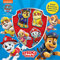 Paw Patrol Steck's Dran - Beschäftigungsbuch für Kinder, 8-seitiges Pappbilderbuch, 4 bunten Saugnapf-Figuren: Includes 4 suction cup toys and a storybook!