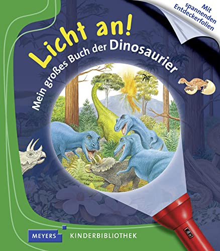 Mein großes Buch der Dinosaurier: Licht an! (Licht an! Die Reihe mit der magischen Taschenlampe)