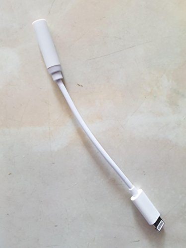Detalles acerca de Lightning a 3,5 mm AUX Jack de auriculares adaptador de Audio para Apple Iphone 7 y 7 Plus