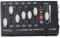 Ibiza - LC12DMX - 12 Kanal DMX Controller in 2 Seiten zu 6 Kanälen - XLR Ausgang - Schwarz