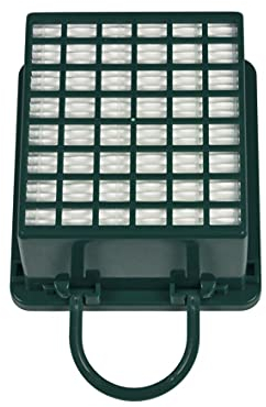 Europart 10031210 Filtro Abluftfilter HEPA Kassette Lamellenfilter Mikrofilter Kobold VK130 VK131 VK131SC Staubsauger Stielsauger passend wie Vorwerk FL-H 13 FLH13