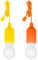TEMPO DI SALDI 2x Lampadina LED Portatile, Colorata, senza Corrente, per Casa, Campeggio, Giardino