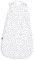 Snuz Baby Sleeping Bag with Nappy Zip - For Easy Nappy Changes, Super Soft Cotton Sleeping Bags with Perfect Fit Poppers, Meets British Safety Standard, Mono Spot, 2.5 Tog 0-6M