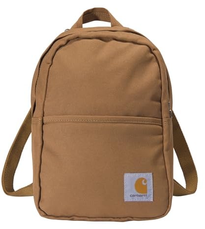 Carhartt Unisex-Erwachsene Mini Backpack, Everyday Essentials Daypack for Men and Women Rucksack, Braun, Einheitsgröße