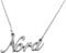 Nora Namenskette Personalisierte Kursiv-Silberton Custom zierliche Namensanhänger Schmuck für Damen Freundin Mutter Schwester Freunde