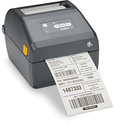 Zebra Thermodirektdrucker ZD421 - Bluetooth, USB-Host und Modularer Steckplatz - Geeignet für Anwendungen in den Bereichen Logistik, Fertigung, Einzelhandel und Gesundheitswesen
