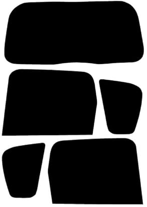 PSSC Window Film Pre Cut Car Auto Front 20% Rear No Tint Kit Compatible with Citroen C3 Picasso 2009-2016