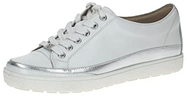 CAPRICE Women's 9-9-23654-20 Sneaker, White Nappa, 3.5 UK