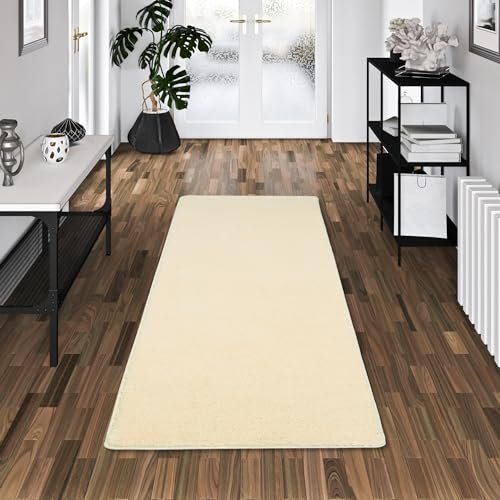 Snapstyle Hochflor Langflor Shaggy Läufer Teppich Palace Creme in 9 Größen
