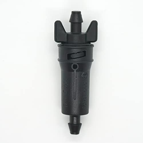 DRIPALIA Gotero Turbulento - Caudal de 4 L/H - Color Negro - Riego por Goteo - para Tuberías de 16 mm, 20 mm y microtubos - Presión de Trabajo de 1 ATM 75 Unidades