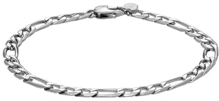 Fossil Unisex-Schmuck Silber Edelstahlarmband, JF04723040