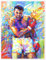 Muhammad Ali Poster von Leon Devenice 30 x 40 cm Bunt Wandbilder Wanddeko
