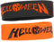 CIYODO 2st Halloween Silikon Armband Armbänder Für Kinder Große Gummibänder Silikonarmbänder Dekor Kinderarmband Halloween-gummiarmbänder Halloween-party-armbänder Kürbis Kieselgel Metall