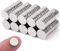 100 Stück Magnete, Magnete Stark Neodym Magnet Extra Stark Kühlschrankmagnete, 8x2mm Round Magnete für Kleine Magneten Starker Halt für Whiteboard Magnete, Bildung, Forschung