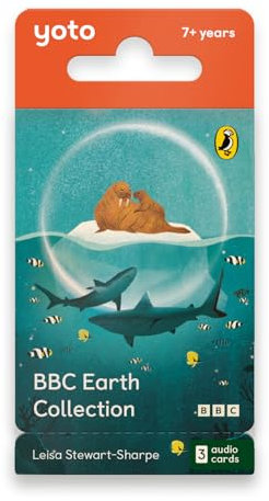 YOTO - BBC Earth Collection – Livre Audio en Anglais à écouter sur boîte à Histoire pour Enfant Player Mini, audioconte 7 Ans et Plus