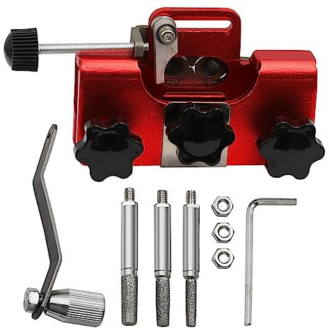 Handheld Electric Chainsaw Sharpener Aluminum Alloy Chain Clamp and Grinding Machine Portable Chainsaw Sharpening Tool