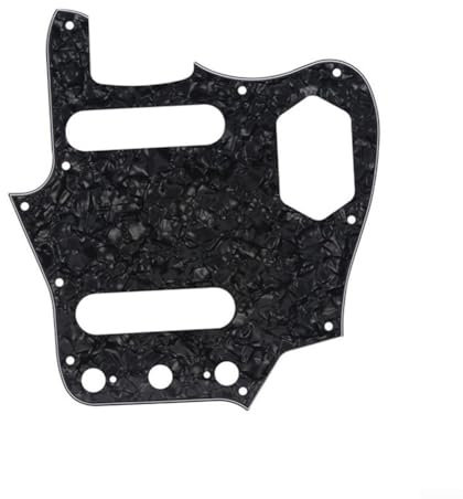 Schlagplatte mit Schutzfolie für Gitarren für Jaguar Style Vintage White (Black für Pearl)