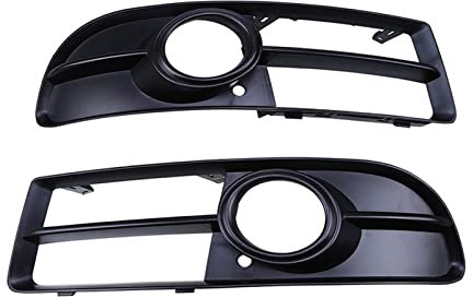 Auto Nebelscheinwerfer Kühlergrill Abdeckung Auto Front Lower Bumper Racing Grills Kompatibel for Audi A4 S4 B7 Limousine Avant Cabrio S-Line Quattro 2005-2009
