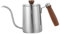 CRILSTYLEO Tetera Inoxidable Hervidor Jarra Cafetera De 600ml Ergonómico y Antideslizante