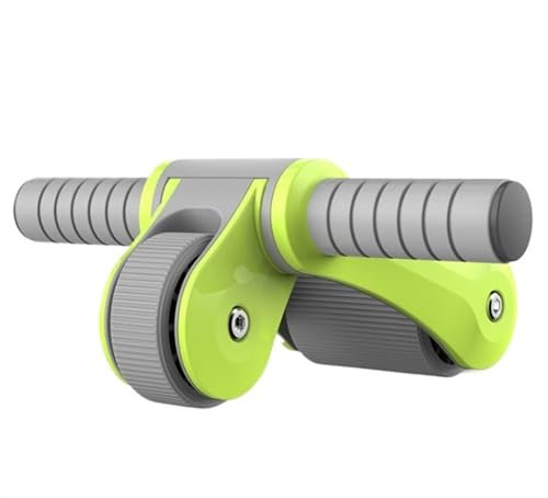 NMGHUTE Bauchroller Bauchmuskeltrainer Bauchtrainer 2-Rad-Roller-Rad-Trainingsgerät, Trainingsgerät Als Bauchmuskel-Toner, Abnehmbar Und Faltbar Bauchrad Bauchtrainer ab Roller(E)