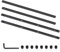 Guide Rail Connector Set for Makita,2 Set Track Saw Guide Rail Connector,Compatible with Festool,Guide Rail Joining Bar Connector for Festool Bosch,Compatible with Curtain Track
