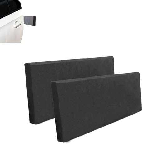 Protezione della Parete del Garage,Protezione Portiere Antigraffi Auto,Protettore per Pareti di Garage,Paracolpi Garage da Muro per Porte Auto, Garage e Carport(30 * 10 * 3cm,Nero)