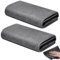 Luoqun88 Magic Cleaning Cloths for Glass, 2pcs Magic Cleaning Cloths, Reusable Glass Cleaning Rag Super Soft Premium Streak-Free Washable Cloth Duster For Home, Kitchen, Cars, Glass, Window (40x30cm)