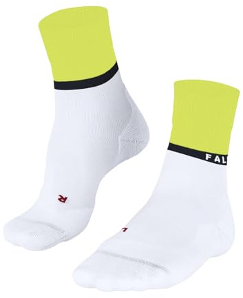 FALKE Damen RU4 Endurance Compression Laufsocken schnelltrocknende atmungsaktive Baumwolle Funktionsmaterial leichte Polsterung mit Kompression antiblasen vegan zum Sport Marathon Running 1 Paar