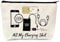 Cable Organiser Bag Travel Essentials Backpacking All My Charging Stuff Funny Makeup Bag with Zipper Large Capacity Toiletry Gadget Bag Tech Pouch Travel Gifts for Women Men Friends Sisters Mom