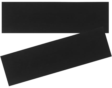 HOODANCOS Schwarz Dartscheiben 90x30x1cm 2 Stück, Wandschutz, aus Filz