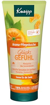 Kneipp Aroma-Pflegedusche Glücksgefühl - Mandarine und Bio Sonnenblume - 200ml