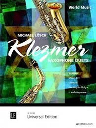 Klezmer Saxophone Duets für 2 Saxophone (AA/AT)
