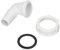 LUTH Premium Profi Parts Schlauchanschluss für 1 1/4 Siphon mit Dichtung, 90° gewinkelter Stutzen zum Anschluss des Wasch-/Spülmaschinen-Ablaufschlauchs mit 20-24mm Ø