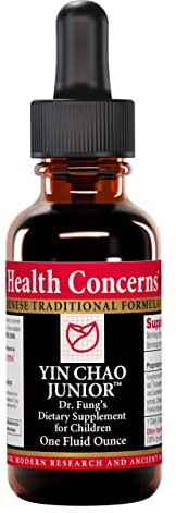 Health Concerns Yin Chao Junior – Immune Support Supplement – Herbal Drops with Forsythia & Mulberry Leaf – Child Cold Support, Fever Relief, Respiratory Health – Chinese Herbal Formula – 1 fl oz