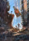 Displate Offiziell Fallout MetallPoster Magnetische Befestigung Inklusive Lizenziert Bilder Hochwertiges Poster Fallout 4 Key Art - Ruins Poster 45 cm x 32 cm