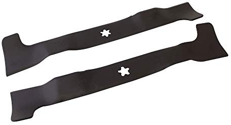 SECURA Jeu de lames (combi) compatible avec BestGreen BM11597RB11 960610326 Tracteur de pelouse