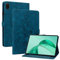 Rosbtib Funda para Honor Pad X8a 2024 11 Pulgadas, Funda Protectora de Visualización Multiángulo con [Ranura para Tarjetas] [Cierre Magnético], Lirios Azul