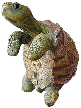 Gcerfby Turtle Statue,Turtle Figurines Bonsai Pot Hanger - Resin Sculpture Tortoise Statue, Home Decorations for Indoor Outdoor Yard Garden Balcony Patio Fish Tank