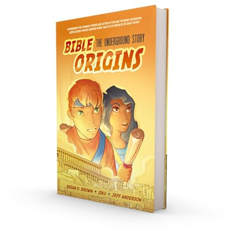 Bible Origins (Portions of the New Testament + Graphic Novel Stories), Hardcover, Orange: The Underground Story (Best Christian Gift for Kids Ages 8+ or Teens Who Love Comic Books and Adventures)