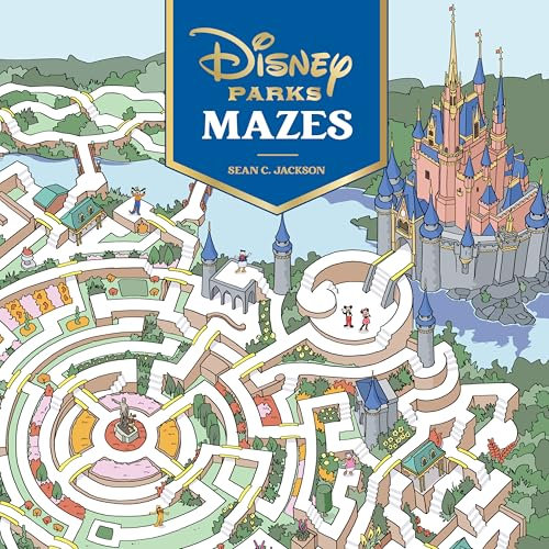 Disney Parks Mazes: Activity Book