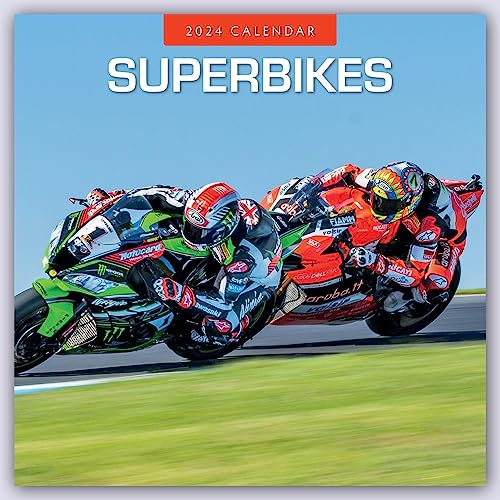 Superbikes – Motorräder 2024 – 16-Monatskalender: Original Red Robin Publishing Ltd-Kalender [Mehrsprachig] [Kalender] (Wall-Kalender)