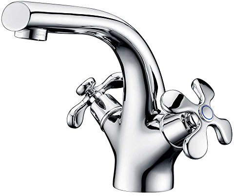 Robinet Melangeur Lavabo Vasque Salle de Bain Chrome Sanlingo